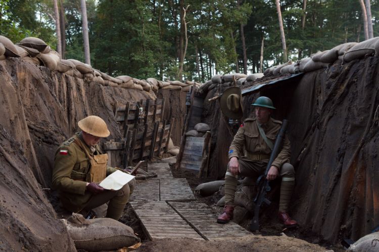 Decor voor de re-enactment van de Australische troepen in Zonnebeke tijdens WOI (11)