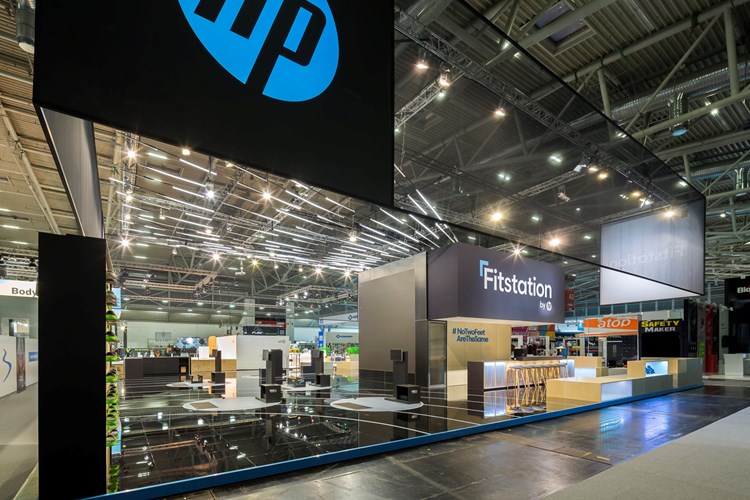 Beursstand met karakter voor HP - ISPO 2019 München (4)