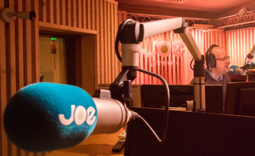 Decor voor de radiostudio van JOE fm (3)